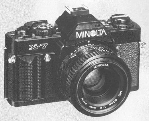 X-7 with lens