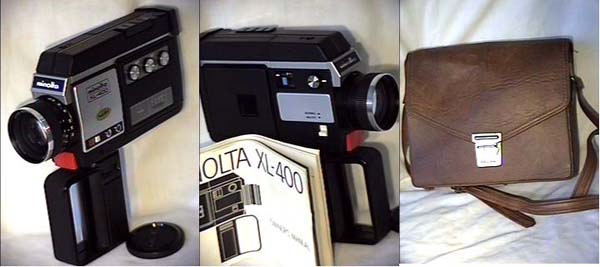 Minolta XL-400 cine camera