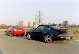 BMW E46 M3 and Porsche 964