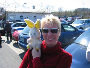 Birgit with the RingBunny